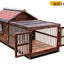 4XL Pet Kennel Large Dog Summer Cooler All Seasons Universal Medium Dog Kennel Solid Wood Removal and Washing