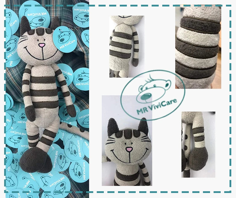 MR ViviCare Cat Plush Toy Small Soft Simulation Kids Stuffed Animal Toys For Children Cute Photo Props Girls Birthday