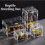 Reptile Acrylic Transparent Terrarium Breeding Box Turtle Cage Nano Arboreal Tarantula Enclosure Dearded Dragon Reptiles Habitat