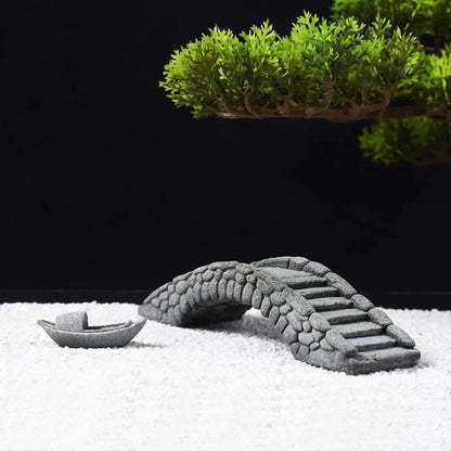 Resin Small Bridge Aquarium Ornaments Decoration Artificial Mountain for fish Tank Resin Aquarium Ornament Fish Tank Background