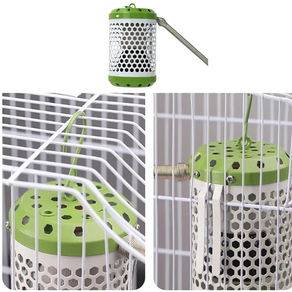 Heat Lamp Guard Reptile Light Anti-Scald Heater Guard Bird Cage Supplies Mesh Cage For Parakeets Chickens Parrots