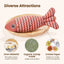 Cat Toy Catnip Fish Pet Chew Bite Toys For Cats Funny Interactive Soft Simulation Fish Kitten Training Playing Toy Cat Supplies