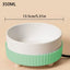 Heated Dog Water Bowl Thermostatic Cat Heating Bowl Quiet Pet Water Bowl Heater Animal Drinking Bowl Pet Water Dispenser For