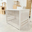 Solid Wood Dog Pet Cages Modern Indoor Customized Wooden Kennel Housefor Large Dogs