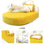 Bola kennel medium and large dog sofa bed removable and washable winter warm dog bed golden feather nest cushion pet supplies