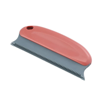 Hair cleaning brush Pet soft rubber tooth comb sticky hair dispenser soft silicone tricolor hair removal brush pet products
