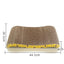 Cat Toys Pet Cat Scratching Board Corrugated Cardboard Pad Grinding Nails Interactive Protecting Furniture Cats Scratcher Toy
