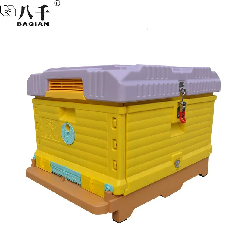 BAQIAN Hot Sale Plastic Bee Hives for Sale 1 Layer 10 Frame Polystyrene Bee Hive Plastic