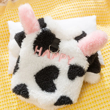 Winter Dog Clothes Fleece Dog Coat Puppy Hoodies Chihuahua Dachshund Bichon Dog Clothing Girls Dog Jacket Funny Coslpay Apparel