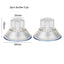 1Pcs Fish Feeding Aquarium Feeding Ring Fish Tank Station Floating Food Tray Feeder Aquarium Accessory with Strong Suction Cups