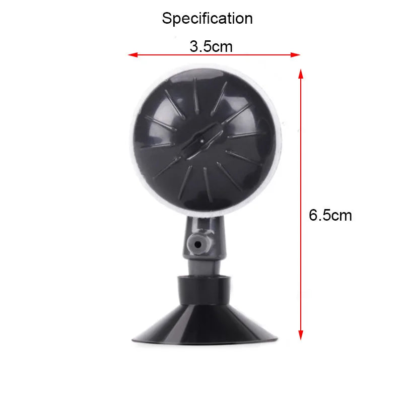 1/2Pcs Plastic Aquarium Air Stone Pond Fish Tank Pump Aerator Aeration Hydroponic Oxygen Air stone Accessories with Suction Cups