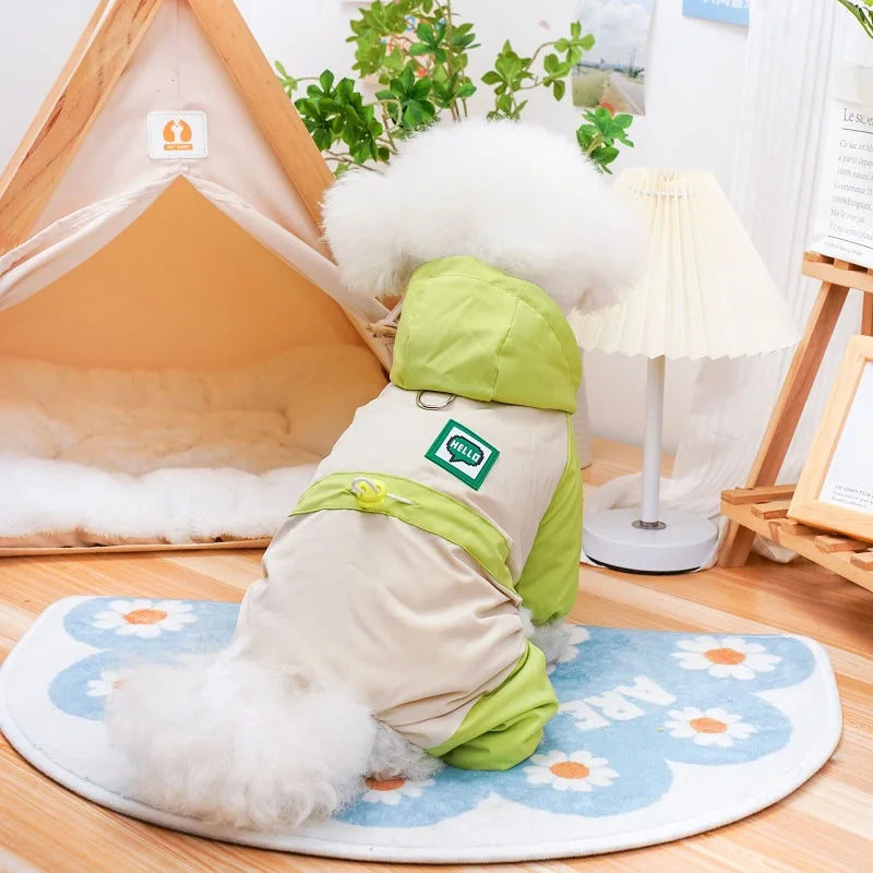 Dog Waterproof Jacket Luxury Dog Clothes Autumn Winter Pet Coat Cat Costume Dog Clothing Chihauhua French Bulldog Warm Clothes