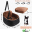 UXCELL Fashion Dog Car Seat Casual Solid Dog Beds Mats for Small Medium Dog Removable Safe Comfortable Travel Dog Supplies