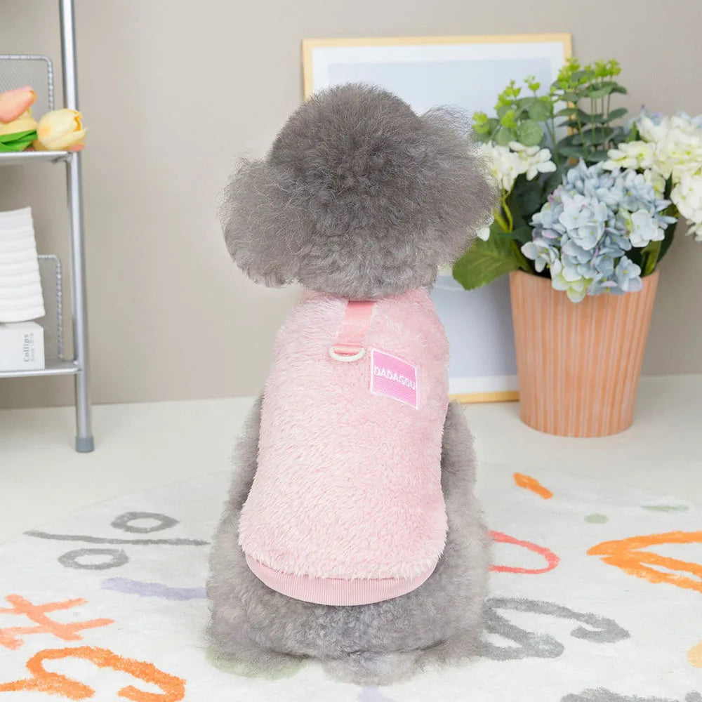 Pet Dog Sweater Fleece Winter Warm Soft Dog Clothes Comfort Puppy Clothing For Small Dogs Chihuahua Cat Hoodie Pet Accessories