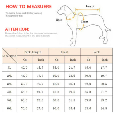 High Collar Big Dog Coat Jacket Winter Warm Thicken Pet Clothes for Medium Large Dogs Labrador Samoye Jackets mascotas Clothing
