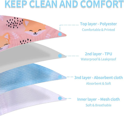 Washable Female Dog Diapers for Dog Period Panties,Comfy Reusable Physiological Panties Doggy Diaper for Small Medium Large Dogs