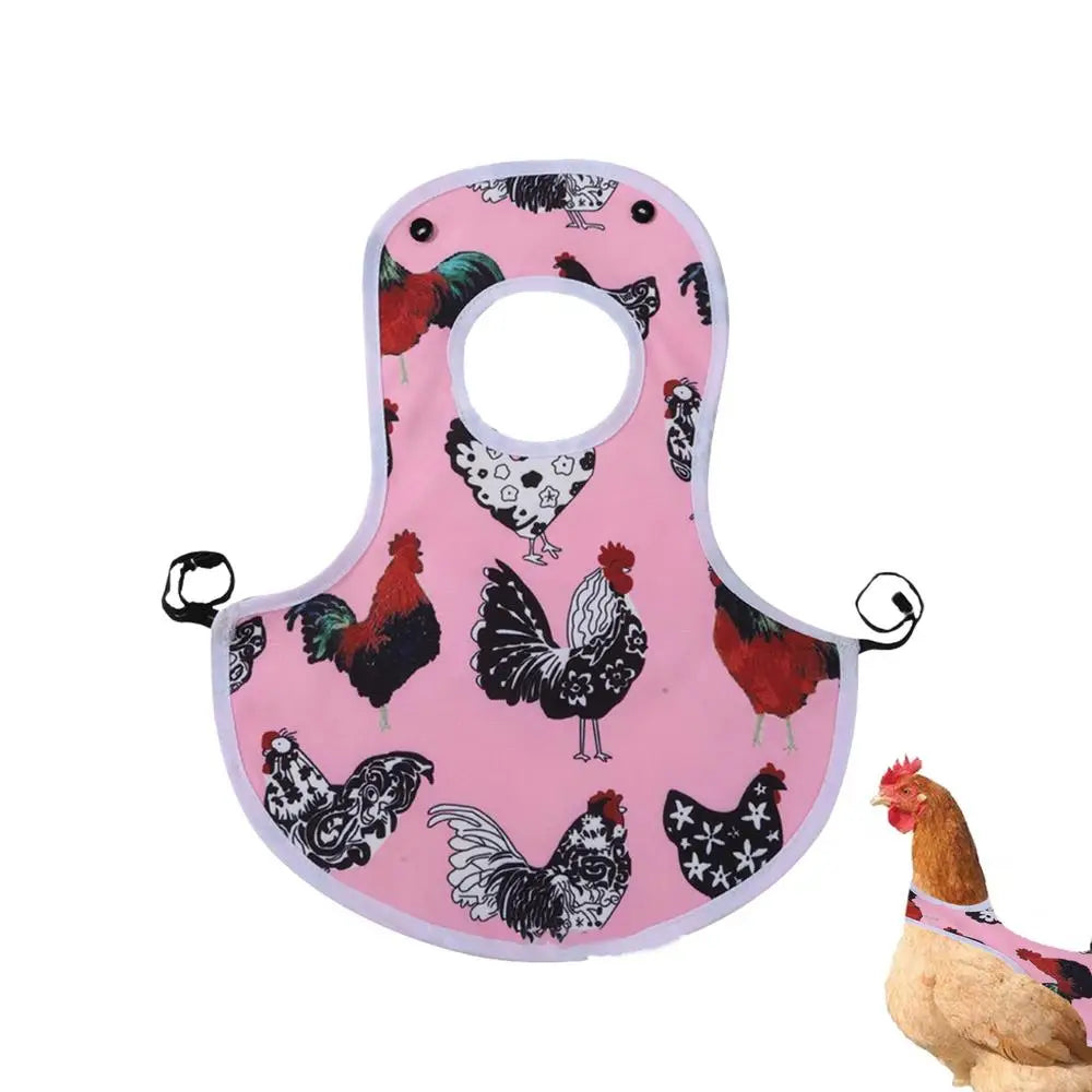 Chicken Saddle For Hens Breathable Feather Protector Chicken Pecking Guard Comfortable Chicken Clothes Wing Back Protector