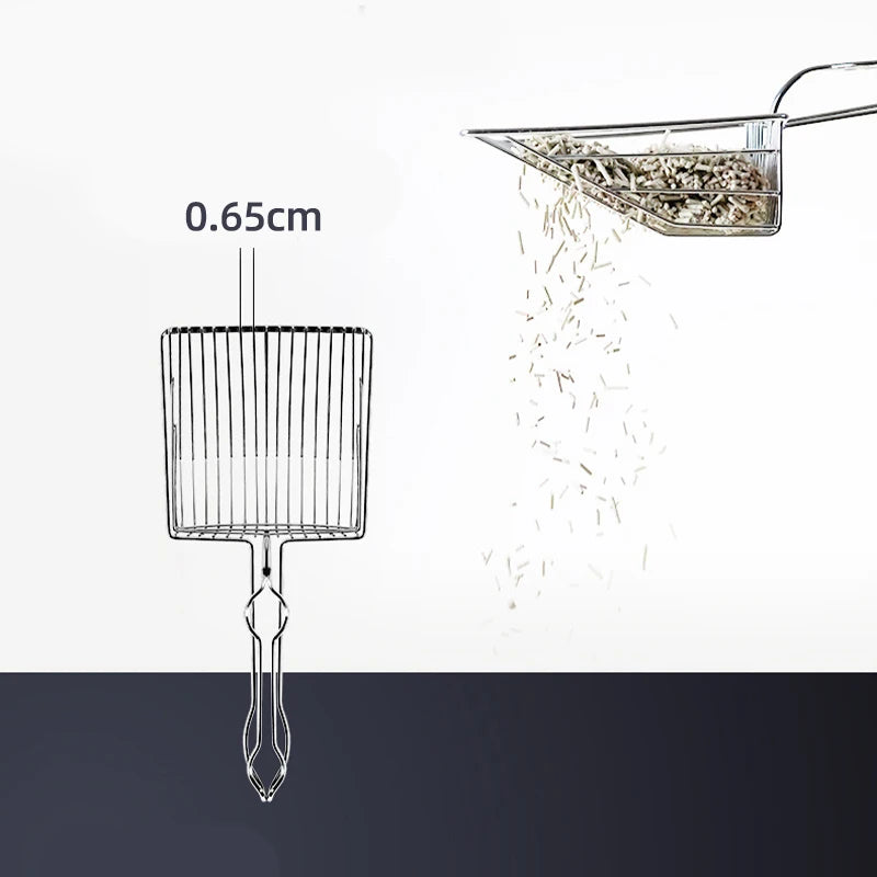 Shovel For Cat Litter Cat Litter Metal Scoop For Sand Box And Cat Toilet Big Litter Box Shovel Pet Supplies