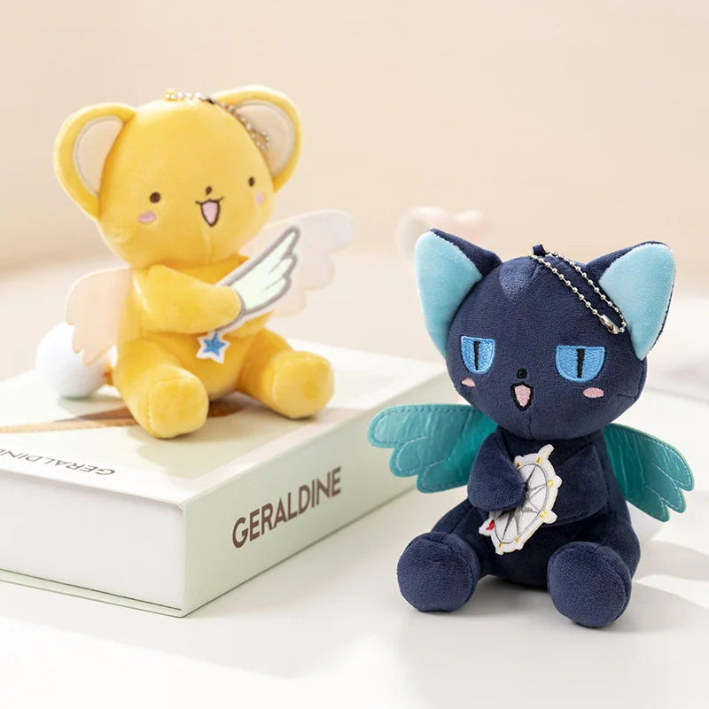 13cm Cute Cat With Wing Plush Doll Pendant Doll Beautiful Room Car Bag Decoration Pendant Opening Holiday Gift