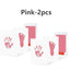 2/4pc Baby Handprint Footprints Ink Pads Safe Non-toxic No-Touch Skin Inkless Inkpad Kits Pet Cat Dog Paw Prints Souvenirs Gifts