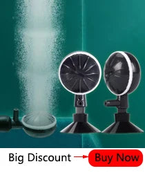 10/13/15cm Fish Tank Aquarium Nano Air Stone Oxygen Aerator Increasing Air Bubble Pond Pump Hydroponic Oxygen Accessories Hot