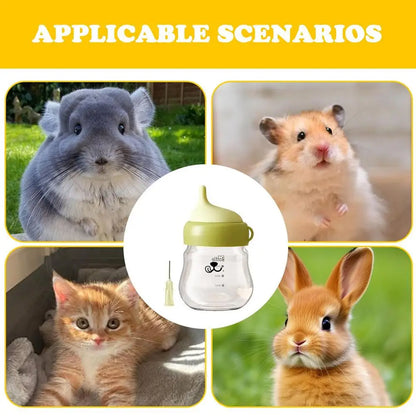 Feeding Bottle For Kittens Puppies Kitten Nursing Bottles Pet Anti-Choke Milk Feeder Non-Bloating Portable Preferred NewbornUse