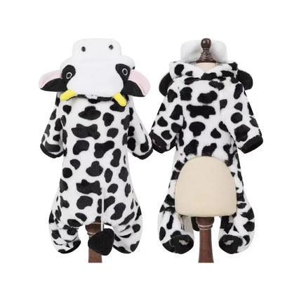 2024 Pet Dog Clothes  Warm Soft Fleece Dogs Jumpsuits Pet Clothing for Small Dogs  Cats Hoodies Chihuahua Yorkshire Costume Coat