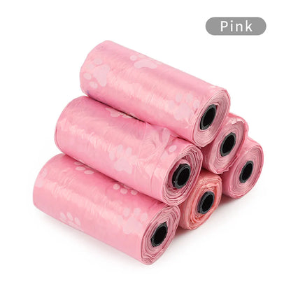 10 Roll Pet Dog Poop Bags Dispenser Collector Garbage Bag Puppy Dog Poop Scooper Bags for Dogs Cat Outdoor Cleaning Pet Supplies