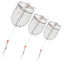 Stainless Steel Aquarium Small Fishing Bait Feeder Fish Tank Crystal Shrimp Dry Food Feeding Fishing Lure Cage Trap Basket