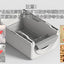Large Fully Closed Semi-Automatic Cat Litter Box Easy Clean with Durable Plastic Hand-Pulled Shovel Accessory Cat Toilet
