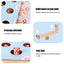 Cat whack-a-mole toy interactive play Cat scratch board Corrugated paper cat box claw grinder toy