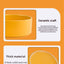Ceramic Pet Bowl Dish With Wood Stand No Spill Pet Ceramic Double Bowl For Dog Cat Food Water Feeder Cats Small Dogs Pet bowl