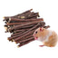 20/40/80/100pcs Hamster Rabbit Teeth Grinding Apple Tree Stick Minerals Molar Stone Toys for Chinchilla Hamster Pet accessories