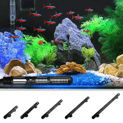 Aquarium Heater Protective Cover Aquarium Fish Tank Heating Rod Sleeve Heat-Resistant Suction Cups Heater Protective Covers