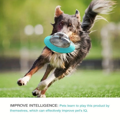 1pc Durable Dog Toys for Aggressive Chewers Squeaky Balls Flying Discs and Interactive Play Perfect for Medium Large Dogs