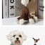 Dog Sounding Toy Molar Training Decompress Interactive Bite Resistant Donkey Shape Plush Toys Pet Supplies