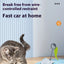 Remote Smart Cat Toys Remote Control Interactive Cat Car Toy USB Charging Automatic Self-moving Teasing Cat Stick Pet Supplies