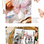 5Style 20pcs/pack INS Butterfly PET Sticker Pack Ice Crystal Laser Gold DIY Handbook Decoration 3D Scrapbook
