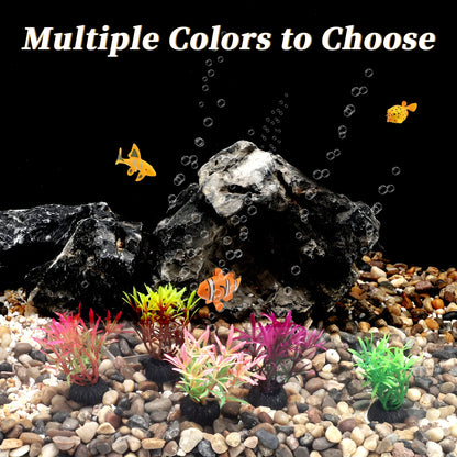 UXCELL Aquarium Artificial Plants Underwater Grass Fish Tank Accessories for Aquarium Simulation Decoration Plastic Ornament