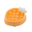 Slow Dog Bowl for Puppy Large Dogs Anti-Gulping Dog Slow Feeder Stop Bloat Slow Eating Pet Bowls Corn Peach Strawberry Pineapple