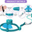 Pet Parrot Harness Adjustable Elastic Nylon Traction Rope Parrot Bird Flying Training Harness Leash Set for Small Medium Parrot