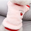 Pet Dog Clothes Warm Fleece Cute Fruit Print Coat Small Medium Cat Shirt Jacket Autumn Puppy Sweater Hoodie Chihuahua Yorkies