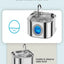 3.2L Cat Automatic Water Dispenser Pet Smart Induction Drinking Feeder USB With Filter Stainless Steel Dog Pet Function Bowl