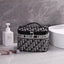 Thousand Bird Grid Cosmetic Bag Female Large Capacity Portable New Travel Waterproof Handheld Large Storage Bag Wash Bag