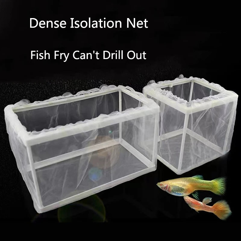 Plastic Aquarium Fish Breeding Isolation Box Fish Tank Aquarium Breeder Hatching Incubator Fish Tanks Isolator Accessories New