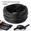 1m/3m/5m/10m/20m Aquarium Oxygen Pump Hose Food Grade Soft Silicone Pipe for Air Bubble Stone Fish Tank Tubes Pond Pump Hose