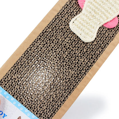 Cat Scratching Cardboard Matt
