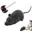 Robotic Mouse Cat Toy RC Mouse Cat Toy Squeaky Mouse Cat Toy Battery Powered Mimics Motion Of Real Prey Fun Interactive Play