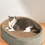 Cat Scratcher Cat Scratch Bed Sturdy Scratcher Pad Oval Cat Scratch Pad Bowl Nest Multifunctional Pet Sleeping Mat for Indoor