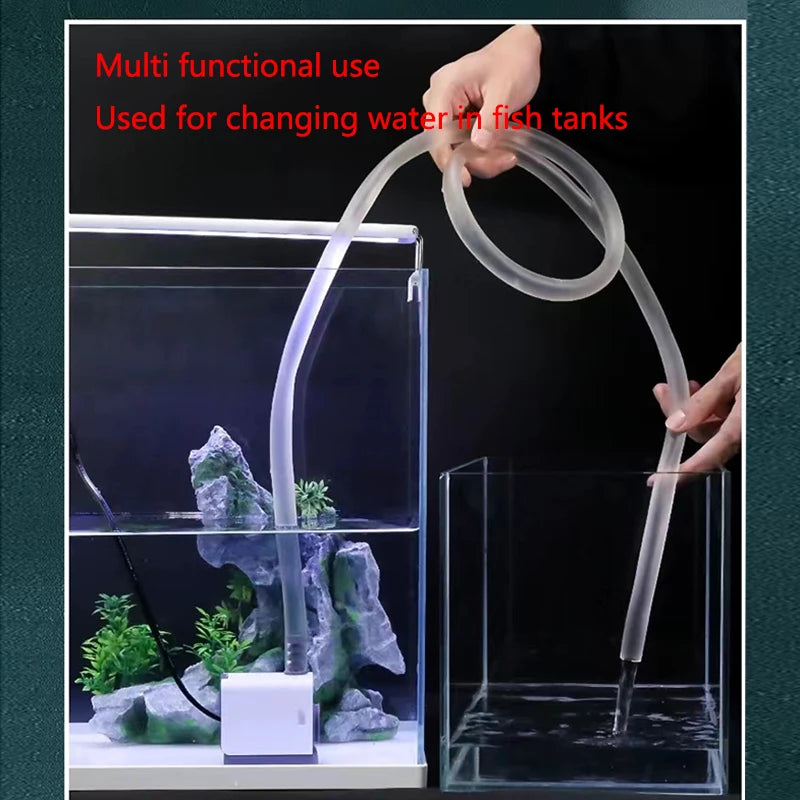 Aquarium Fish Poop Stool Toilet Manure Suction Filter Collector Fish Tank Biochemical Spong Newes Strong Power Oxygen Increasing
